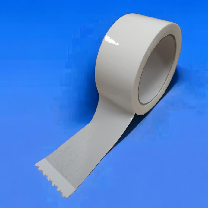 PP acryle tape 48mm 66meter wit low-noise