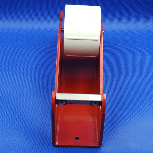 Tafeldispenser rood 50mm, metalen uitvoering