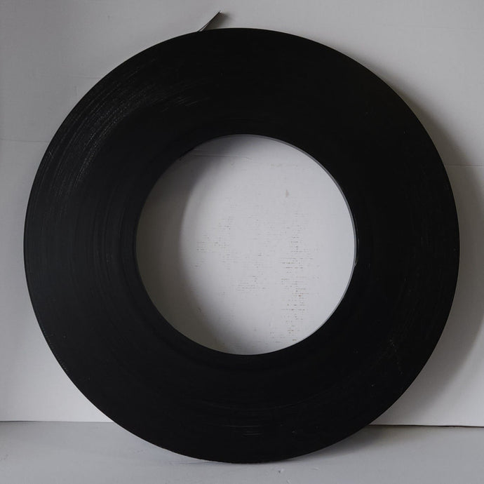 Staalband 12 mm zwart gelakt