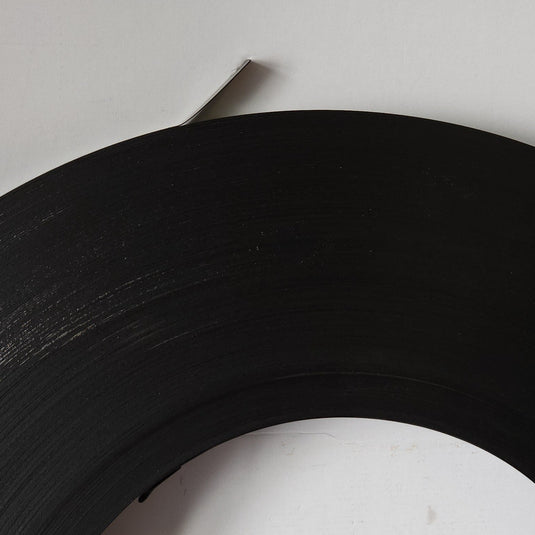 Staalband 12 mm zwart gelakt