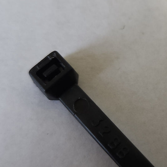 Kabelbinders zwart, 2,5mm dik, 100mm breed
