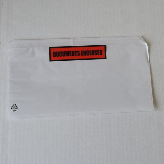 Paklijst"documents enclosed" A5 225 x 165 mm