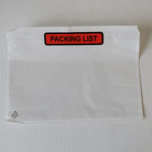 Paklijst "packing list" 1/3 A4 225 x 122mm