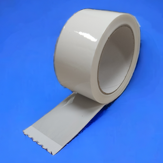 PP acryle tape 48mm 66meter wit low-noise