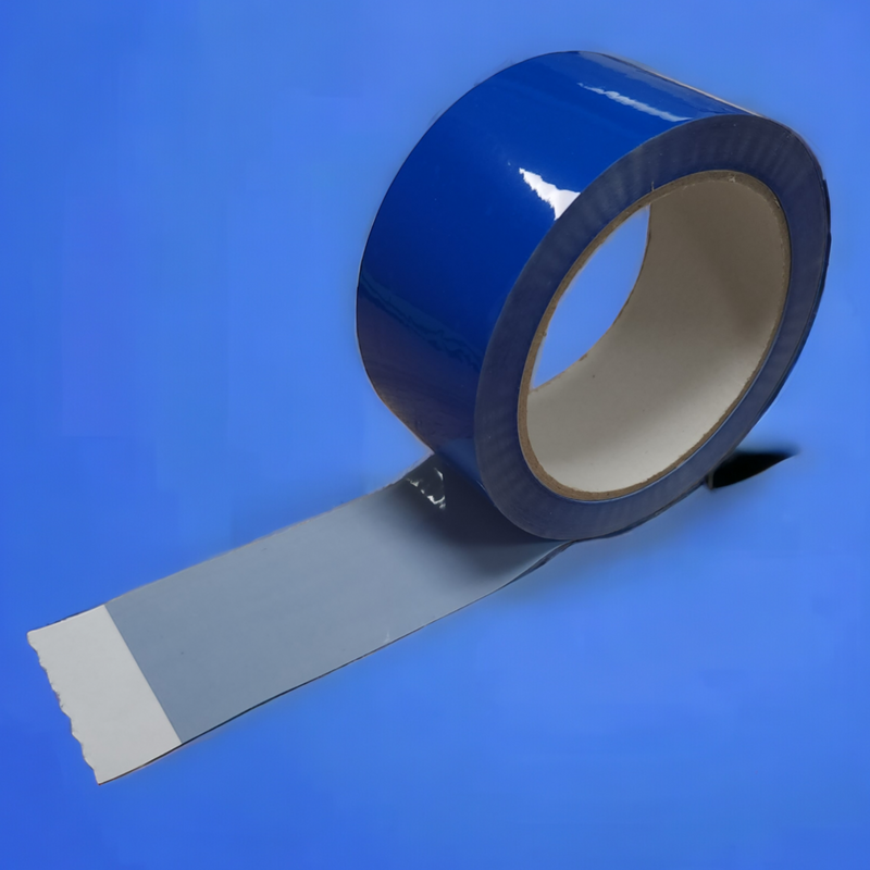 Load image into Gallery viewer, PP Acryle tape 50mm 66meter blauw low-noise

