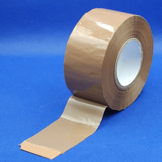 PP Acryle tape 48mm, 150 meter transparant , extra belijming
